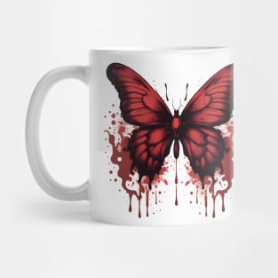 butterfly and blood Mug